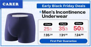 m67 incontinence underwear black friday sale 2024