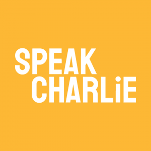 SpeakCharlie logotype