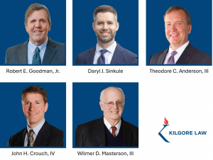 Kilgore Law Best Lawyers and Super Lawyers honorees