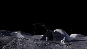 SpaceFactory’s LINA concept envisions a 3D-printed lunar shelter built directly from the Moon’s regolith. Designed to shield astronauts from radiation, micrometeorites, and extreme temperatures, this habitat could be constructed autonomously using in-situ