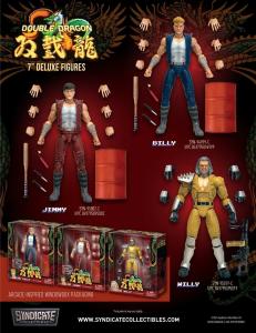 Double Dragon Action Figures by Syndicate Collectibles