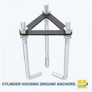 LEDO - LED Bollard Light Cylinder Housing Ground Anchors