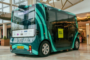 Smart City Ohmio Autonomous Bus with Soliton Teleoperations