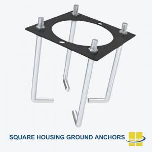 SQOR - LED Bollard Light (Square Housing Ground Anchors)