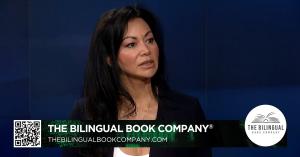 This is Angeline Pompei Creator and Author of The Bilingual Book Company At An Exclusive TV Interview In New York