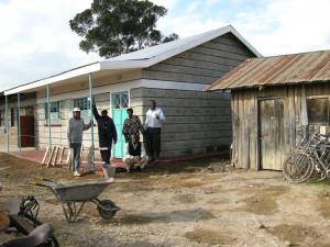 Naro Moru, Kenya. TGUP’s first classroom, ever