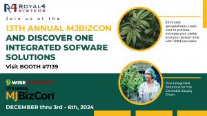 Join us at booth #7139, where our experts will demonstrate how WISEcannabis can empower your business.