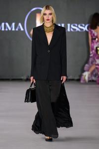 Look 10 from the JEMMA RUSSO Spring Summer 2025 Collection at New York Fashion Week as part of the Global Fashion Collective shows