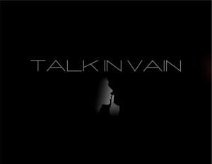 Official logo of Talk in Vain, the Swedish rock duo.