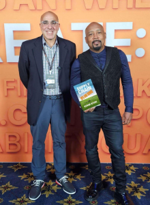 Kerim Kfuri with Daymond John