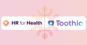 HR for Health and Toothio logos