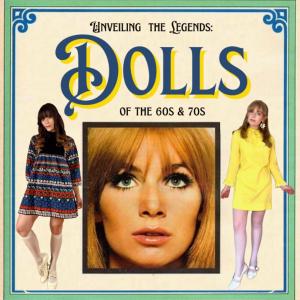 Emma Rosa Katharina (left) and Abigail Devoe (right) co-host the bi-weekly "Dolls" podcast, saluting iconic women of the '60s and '70s, such as Jean Shrimpton (center.)