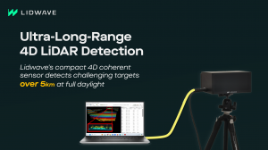 Lidwave's portable, compact 4D Coherent LiDAR sensor module