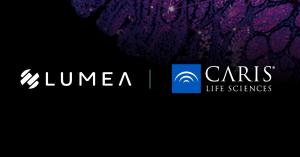 Lumea and Caris Partnership logos