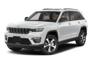 A white 2024 Jeep Grand Cherokee 4XE