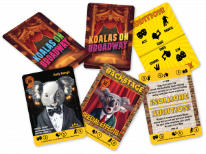 Koalas On Broadway Game Playing Cards