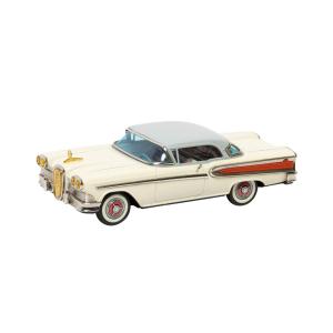 Japanese lithographed tin toy Ford Edsel made by the Asahi Toy Company, in very good to excellent original condition, the friction motor tested and working. (CA$4,720).