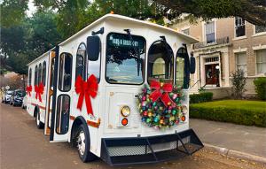 New this year is "The Polar Express Experience" where Kids and Parents can enjoy a trolley ride through Downtown Natchez with Hot Cocoa while watching "The Polar Express" movie.