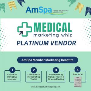 Medical Marketing Whiz Platinum Vendor with AmSpa member perks