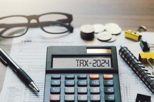 Word Tax 2024 on the calculator