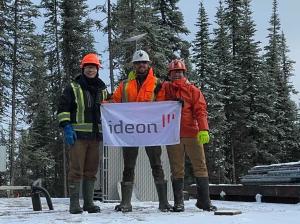 Ideon team celebrates successful activation at Fireweed Metals’ Macpass site.