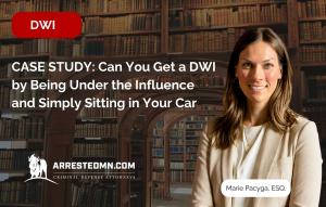 Can you get a DWI by being under the influence and simply sitting in your car?