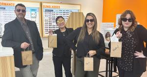 Stanton Optical Victoria Staff Celebrating Grand Opening