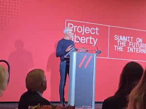 Frank McCourt at Project Liberty Summit