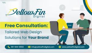 Free Consulatation Tailored Web Design Solutions for Your Brand - YellowFin Digital