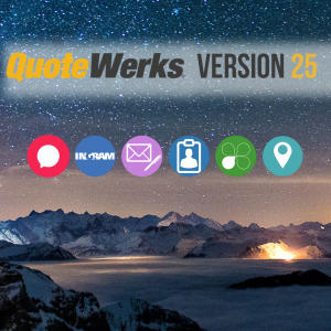 QuoteWerks Version 25 Features