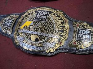 Prospect Series Championship belt from Niagara Top Team and Experior Financial Group Inc.