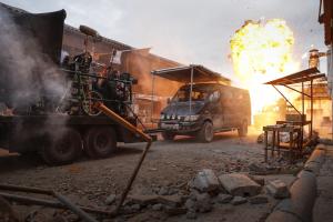 On the sets of the British Television Drama Series "Our Girl" Season 3 filmed in South Africa where film maker and photographer Gautam Dhimal worked as a behind the scene photographer for this episode on a rescue mission in Syria. Gautam Dhimal also worke