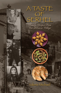 A Taste of Serhel by Valerie Michael.  A Lebanese cookbook.