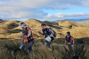 Trekking high in the Andes at the Adventure Racing World Championship