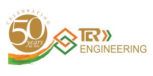 50th Anniversary Logo of TCR Engineering