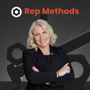 Alison Mullins is also the owner of consulting agency, Rep Methods LLC, which offers sales training, coaching, workshops, and seminars.