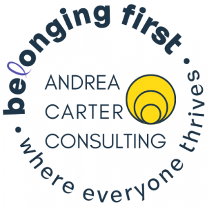 Logo of Andrea Carter Consulting Founder of Belonging First Methodology