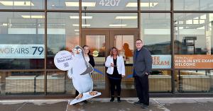 Stanton Optical Sioux Falls Team Celebrating Grand Opening with Ribbon-Cutting Ceremony