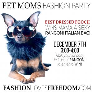 Love to Party for Good and Dress Up Your Pet Kid This is The Celebration You Won't Want to Miss December 7th, 2024 www.FashionLovesFreedom.com Paris to LA