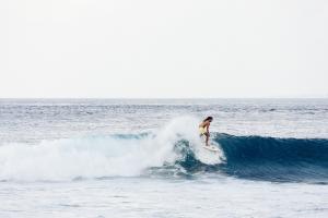 Surfing at Pasta Point