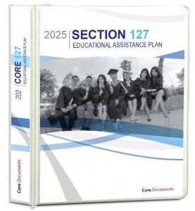 Core Documents' Section 127 Educational Assistance Plan (EAP) Plan Document Package for just $149