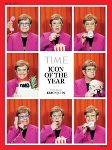 TIME Magazine 2024 Icon of the Year - Elton John