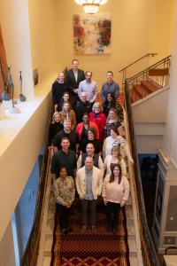 Tobias Leadership Center Fellows stand together in a group