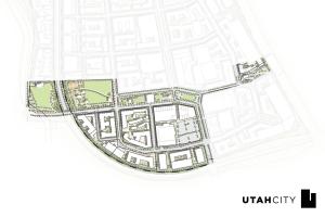 Utah City Tree Planting Diagram