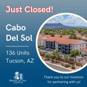 New multifamily acquisition in Tucson, AZ