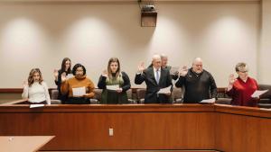 Kimberly Fraley, Tony Pirrone, Briana Davis, and Bob Ashby, Kim Tummolo, Scott Sudduth, and Katrina Necciai