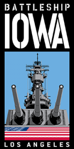 Logo of the Battleship IOWA Museum