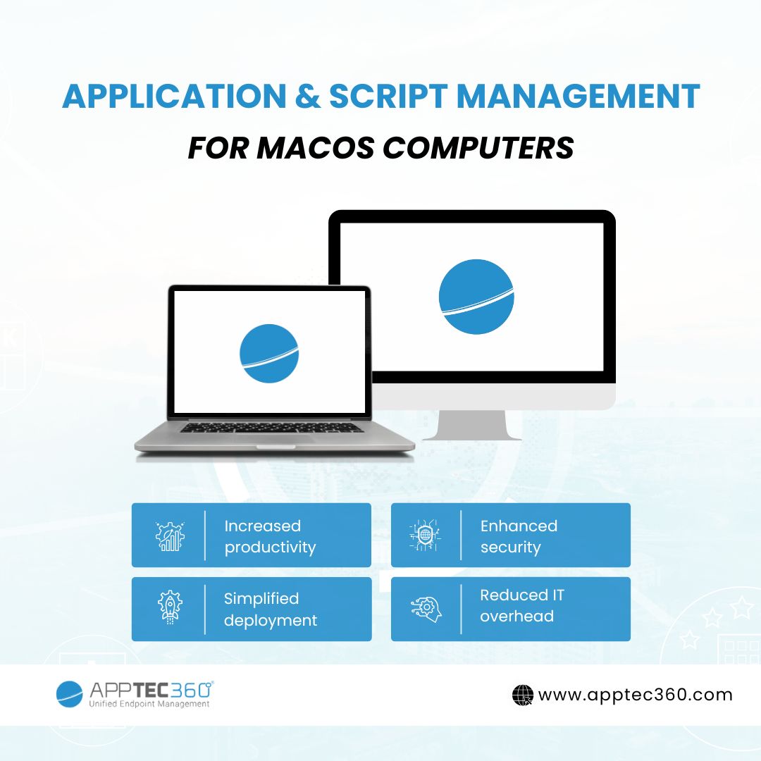 Application & script management Macos - Apptec360