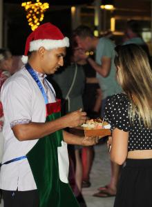 Guests treated to a selection of seasonal goodies