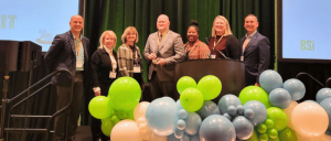 TARTA team members joined by Lance Woodworth, Destination Toledo President & CEO at the Ohio Public Transit Association (OPTA) Ohio Needs Transit Conference and Expo. TARTA’s Paratransit team was honored with the Collaborative Excellence Award.